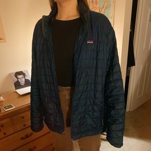 Patagonia Teal Insulated Nano Puff Jacket